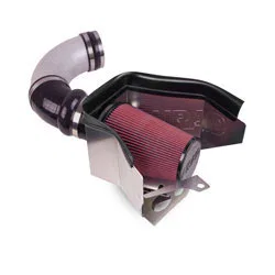 251-325 – AIRAID Cold Air Intake, Black Plastic Tube Red SynthaMax Filter With Heat Shield